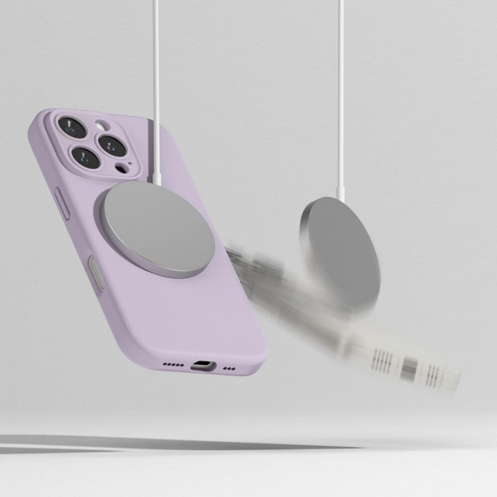 Husa Ringke Silicone Iphone 16 Pro mov magsafe [6]