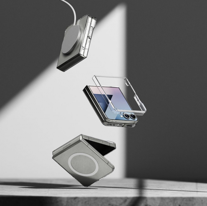 Husa Ringke Slim Magnetic Magsafe Samsung Galaxy Z Flip 7 clear [8]