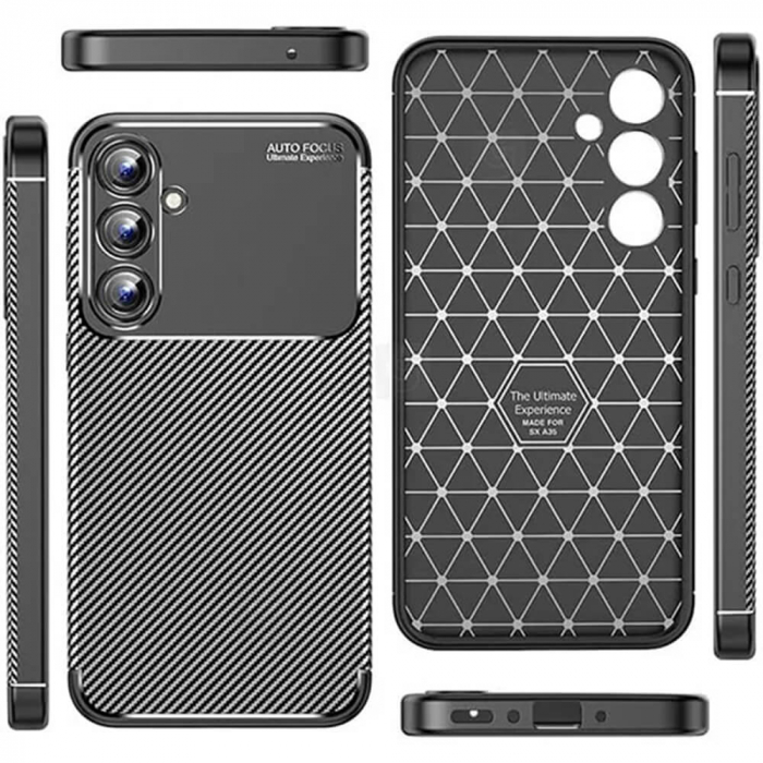Husa Samsung Galaxy A16 4G / 5G Techsuit carbonfiber [4]