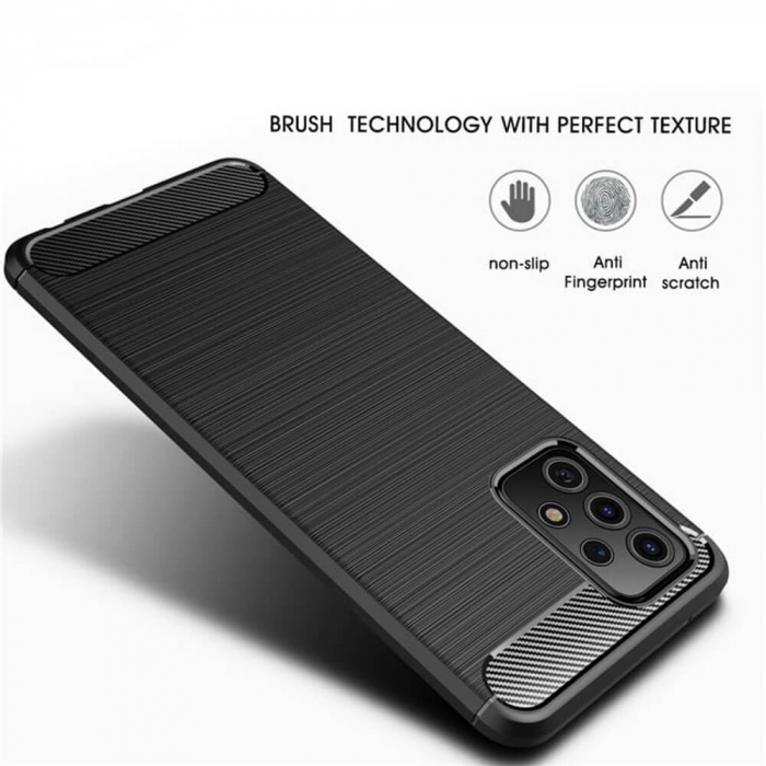 Husa Samsung Galaxy A52 / A52 5G / A52s 5G Techsuit TPU carbon [5]