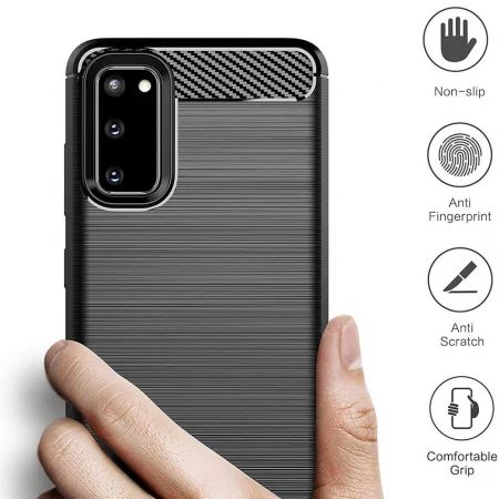 Husa Samsung Galaxy S20 Techsuit carbon [4]