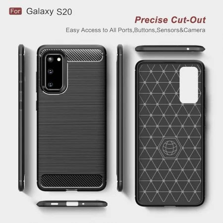 Husa Samsung Galaxy S20 Techsuit carbon [3]