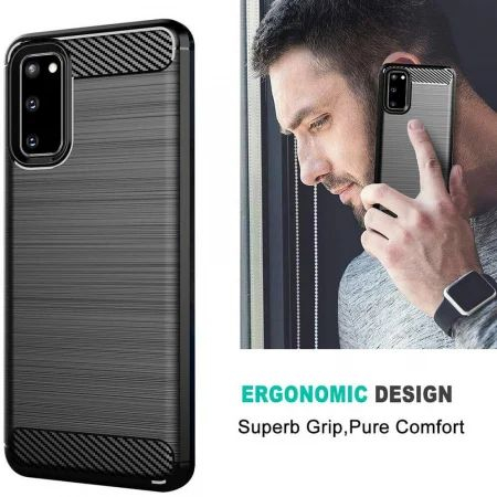 Husa Samsung Galaxy S20 Techsuit carbon [6]