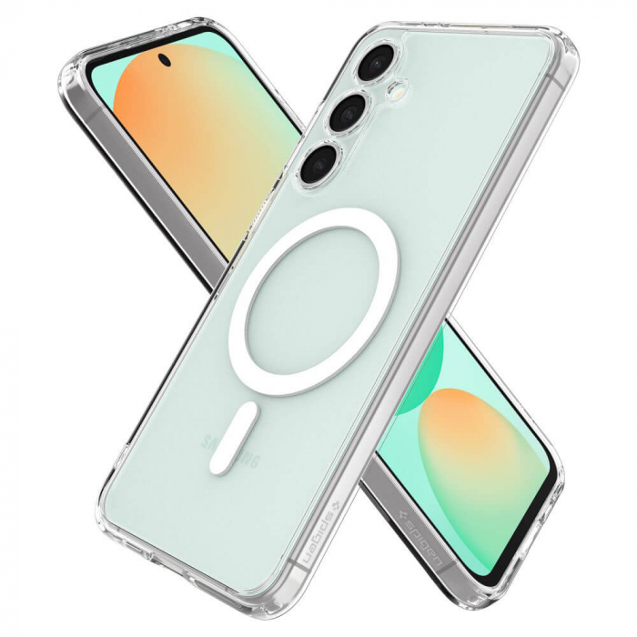 Husa Samsung Galaxy S24 FE Spigen Ultra Hybrid magsafe transparent [4]
