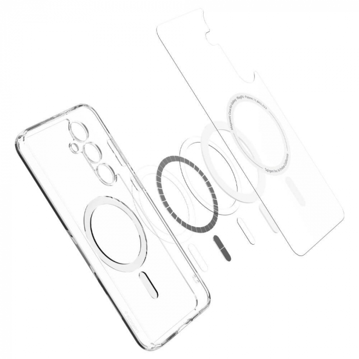 Husa Samsung Galaxy S24 FE Spigen Ultra Hybrid magsafe transparent [7]