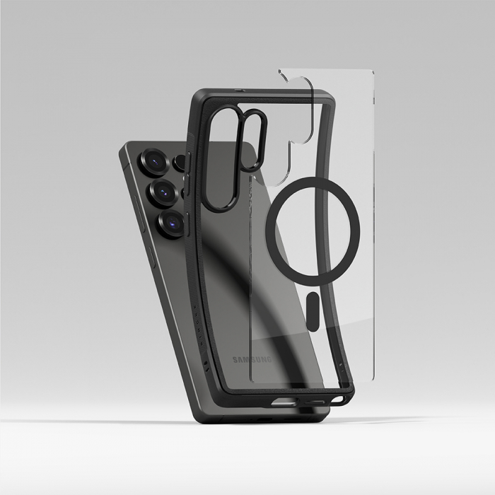 Husa Samsung Galaxy S25 Ultra Ringke Fusion Bold negru magsafe [4]