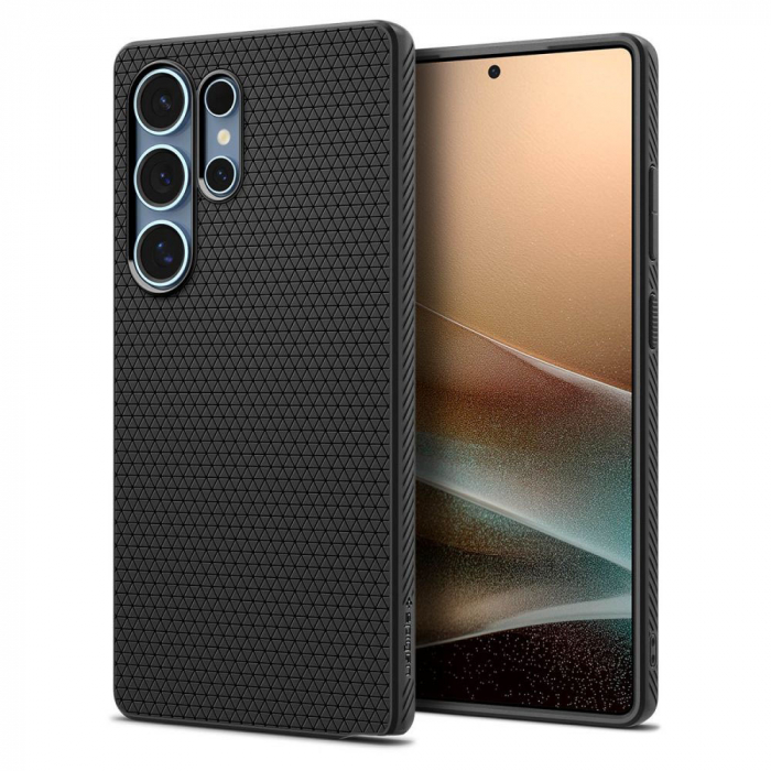 Husa Samsung Galaxy S25 Ultra Neagra Spigen Liquid Air [4]