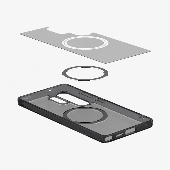 Husa Spigen Ultra Hybrid Samsung Galaxy S25 Ultra frost negru magsafe [3]