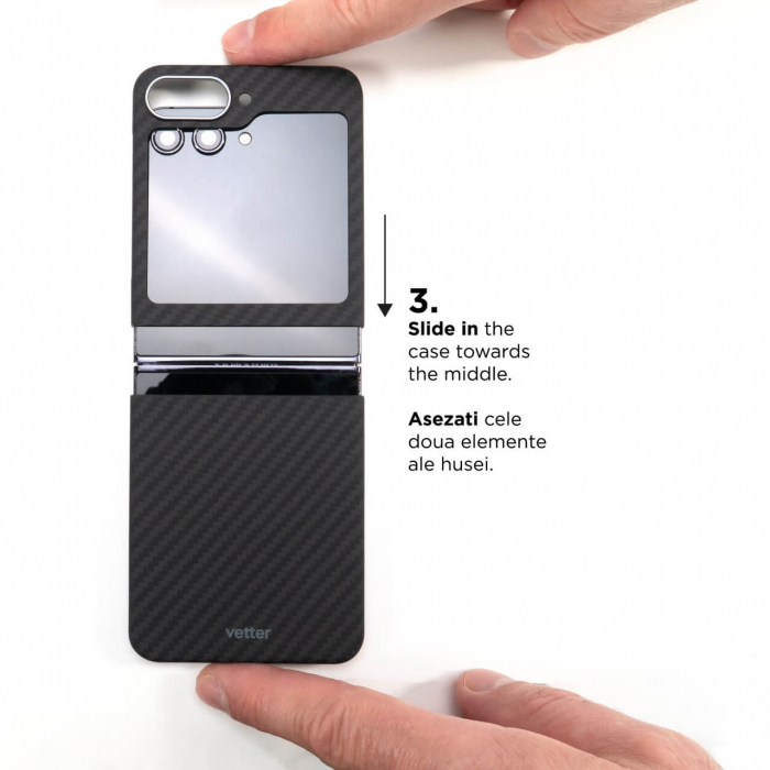 Husa Samsung Galaxy Z Flip 5 Vetter Aramida magsafe [5]