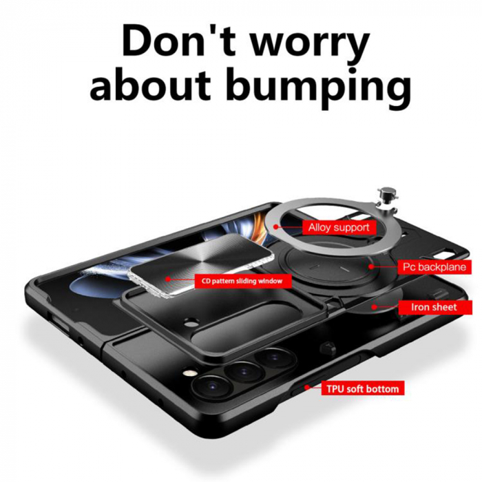 Husa Samsung Galaxy Z Fold 7 Techsuit CamGuard [4]