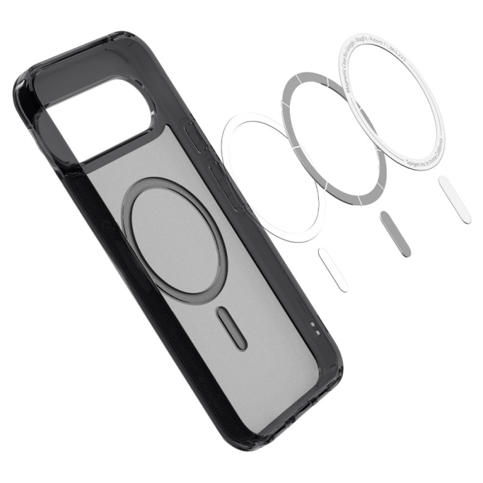 Husa silicon Google Pixel 10 / 10 Pro Spigen - Ultra Hybrid MagSafe Frost Black [5]
