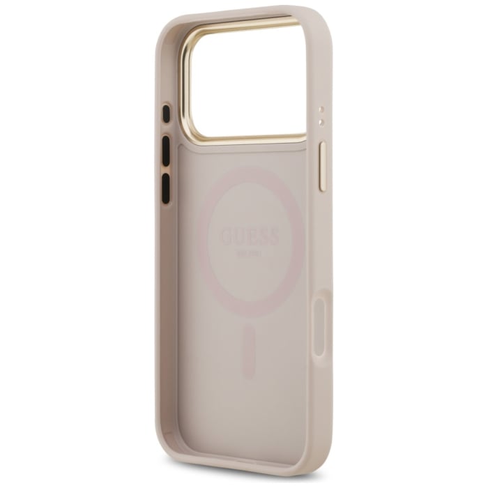 Husa silicon Guess - Hardcase 4G Classic MagSafe (GUHMP17LP4MSEGCP) - iPhone 17 Pro - Pink [2]