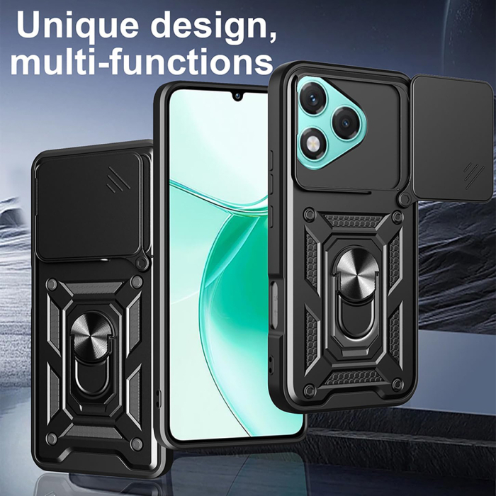 Husa silicon Honor 400 Lite Techsuit - CamShield Series Black [5]