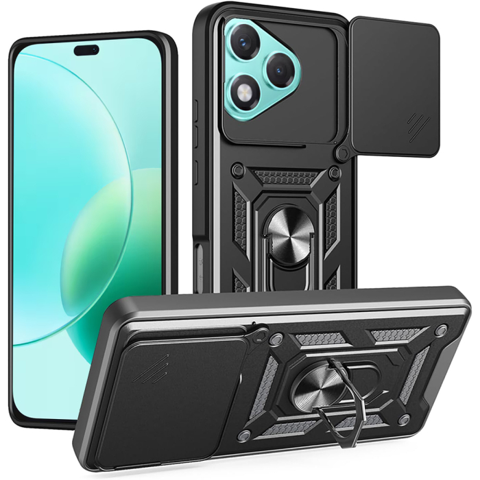 Husa silicon Honor 400 Lite Techsuit - CamShield Series Black [1]