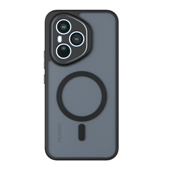 Husa silicon Honor 400 Pro Techsuit - PureFrost MagSafe  Frosted Black [1]
