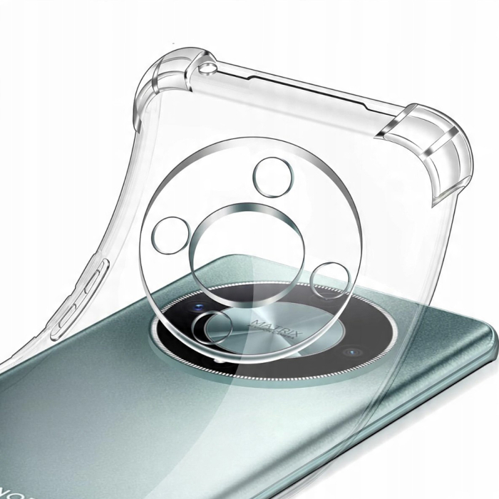 Husa silicon Honor Magic8 Lite Techsuit - Shockproof Clear Silicone Clear [6]