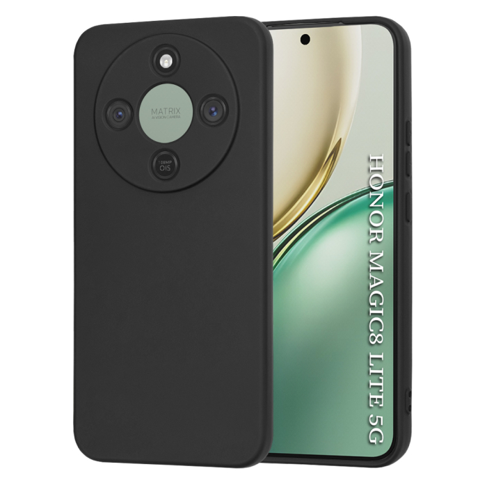 Husa silicon Honor Magic8 Lite Techsuit - SoftFlex Black [3]