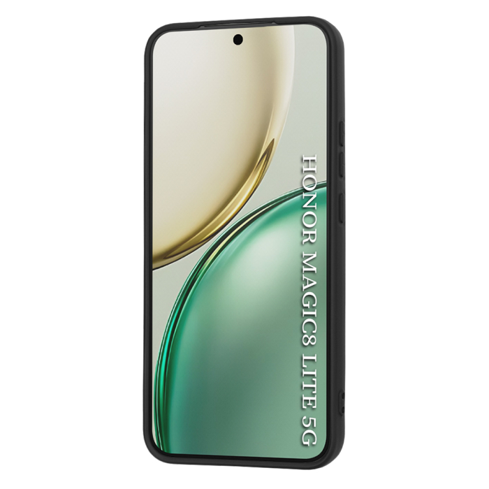Husa silicon Honor Magic8 Lite Techsuit - SoftFlex Black [2]