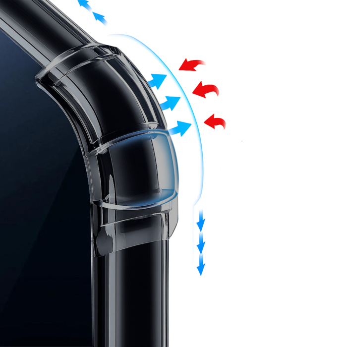 Husa silicon Honor X5c Plus Techsuit - Shockproof Clear Silicone Clear [2]