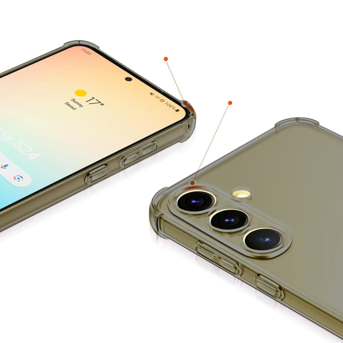 Husa silicon Honor X5c Plus Techsuit - Shockproof Clear Silicone Clear [5]