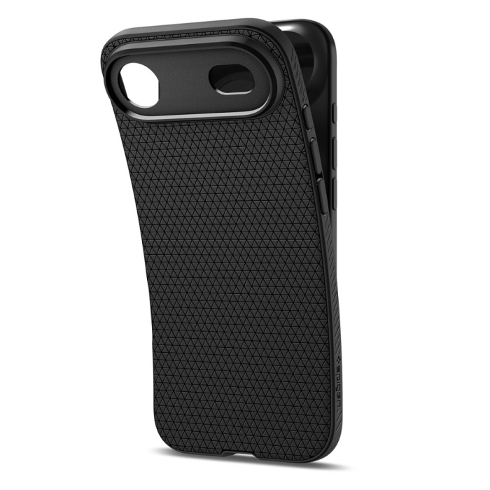 Husa silicon iPhone 17 Air Spigen - Liquid Air Matte Black [5]
