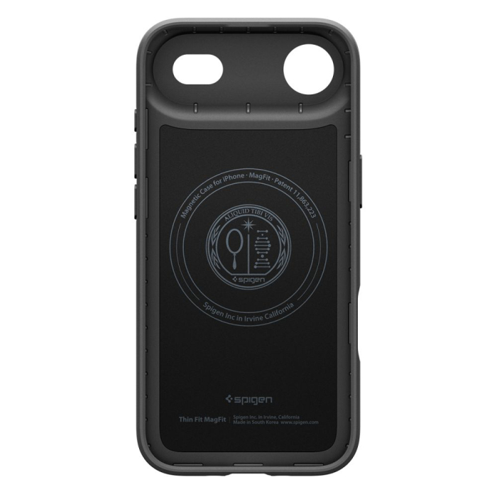 Husa silicon iPhone 17 Air Spigen - Thin Fit MagSafe Black [5]