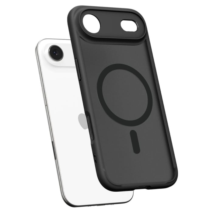 Husa silicon iPhone 17 Air Spigen - Ultra Hybrid MagSafe Frost Black [4]