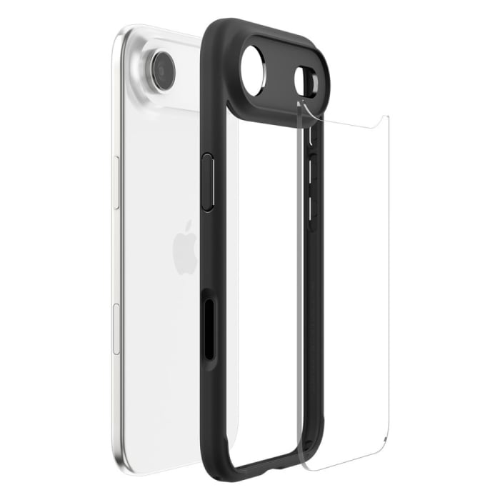 Husa silicon iPhone 17 Air Spigen - Ultra Hybrid Matte Black [5]