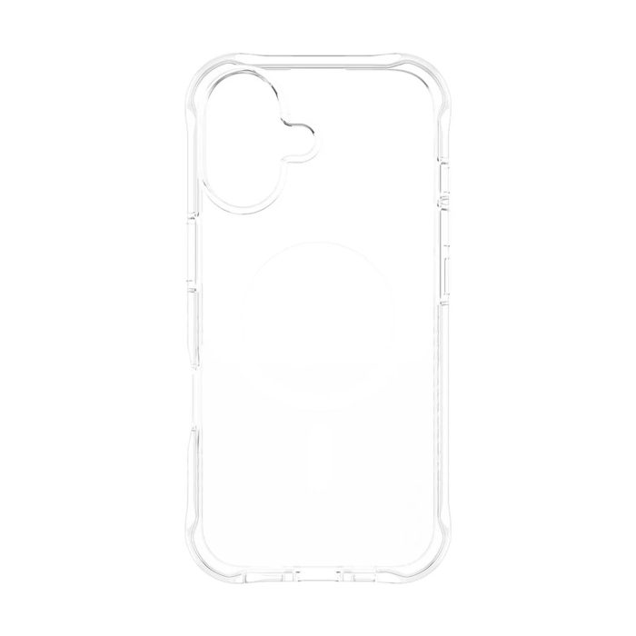 Husa silicon iPhone 17 PanzerGlass - CARE Fashionable Case w. White MagSafe Transparent [7]