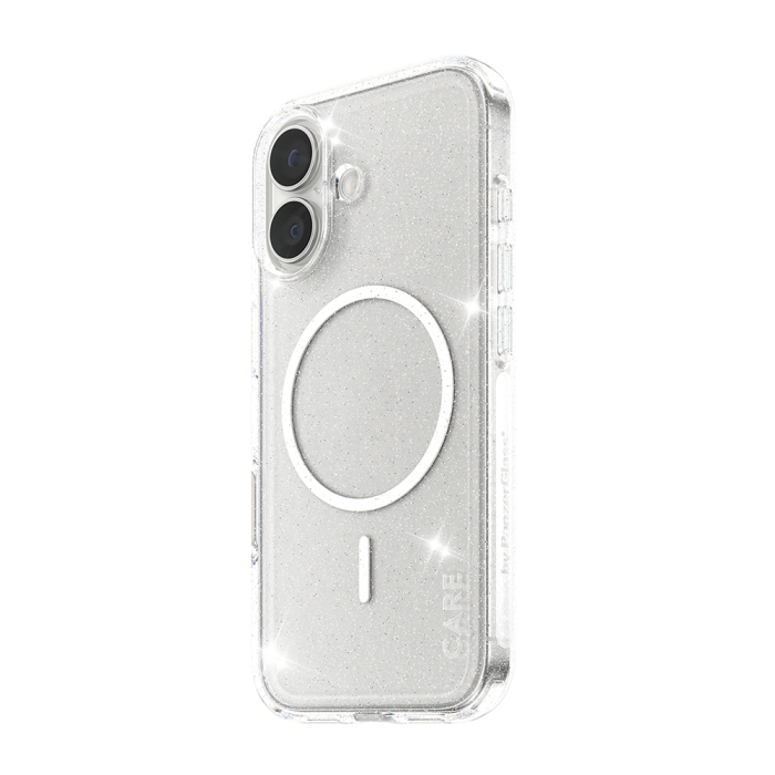 Husa silicon iPhone 17 PanzerGlass - CARE Flagship Urban Explorer Star Lit White MagSafe Clear [6]