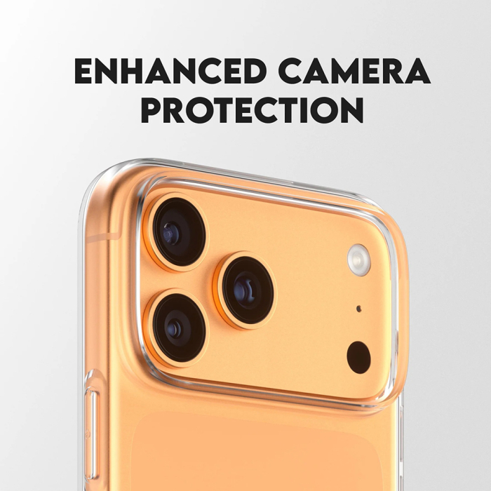 Husa silicon iPhone 17 Pro Max PanzerGlass - CARE Fashionable Case X-Ray Soft Basic Transparent [2]