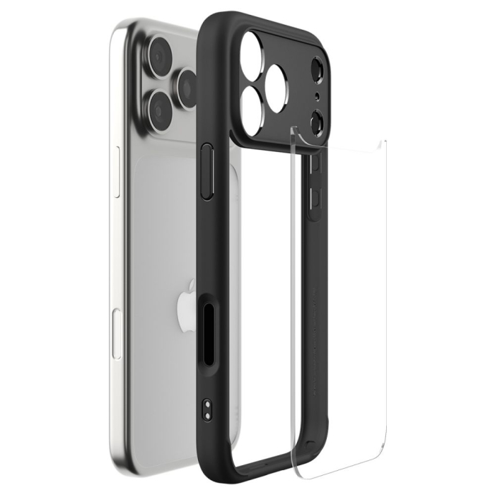 Husa silicon iPhone 17 Pro Max Spigen - Ultra Hybrid Matte Black [5]
