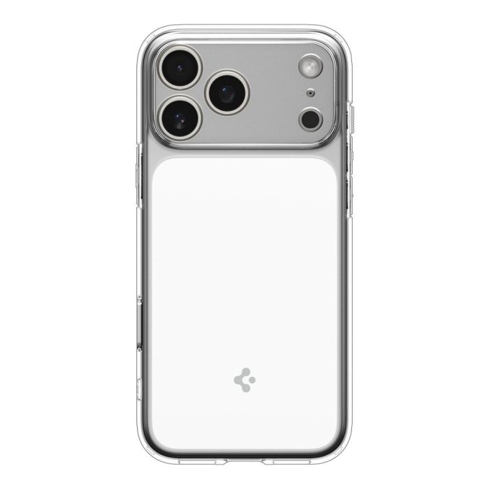 Husa silicon iPhone 17 Pro Max Spigen - Ultra Hybrid T MagSafe Clear/White [3]