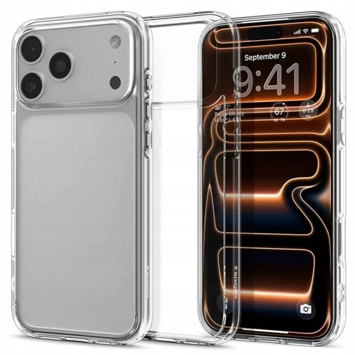 Husa silicon iPhone 17 Pro Spigen - Ultra Hybrid Crystal Clear [3]