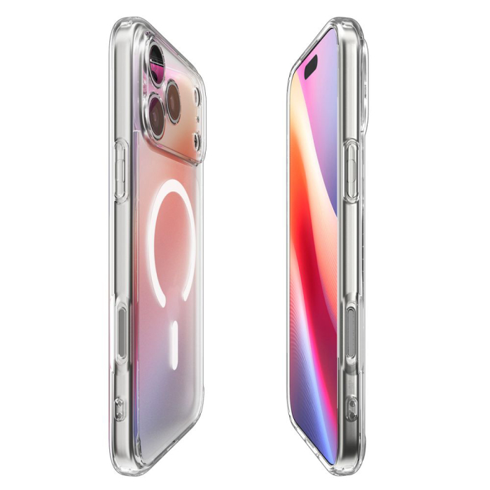 Husa silicon iPhone 17 Pro  Spigen - Ultra Hybrid MagSafe - Frost White [5]