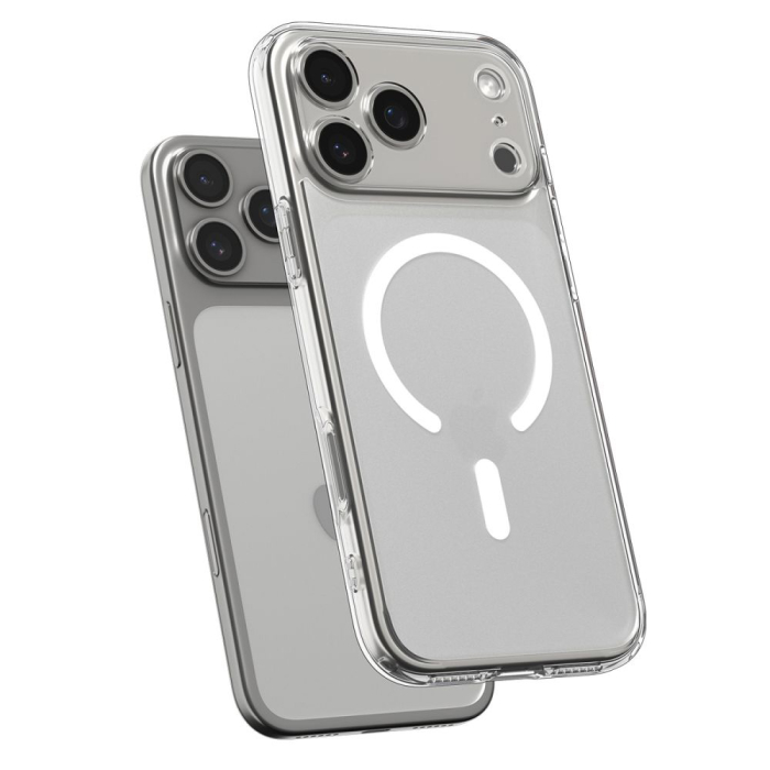 Husa silicon iPhone 17 Pro  Spigen - Ultra Hybrid MagSafe - Frost White [7]
