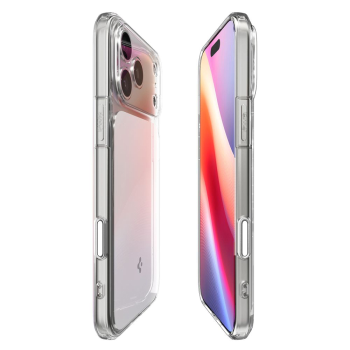 Husa silicon iPhone 17 Pro  Spigen - Ultra Hybrid T MagSafe Clear/White [5]