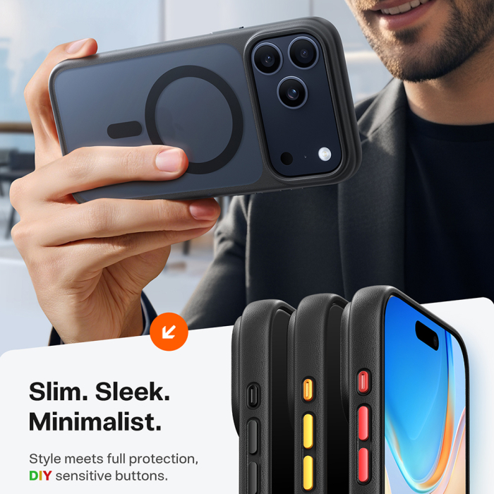 Husa silicon iPhone 17 Pro Torras - Guardian Magnetic Series [2]