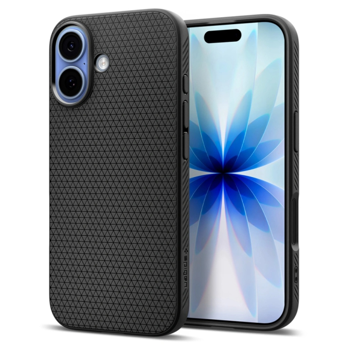 Husa silicon iPhone 17 Spigen - Liquid Air Matte Black [7]