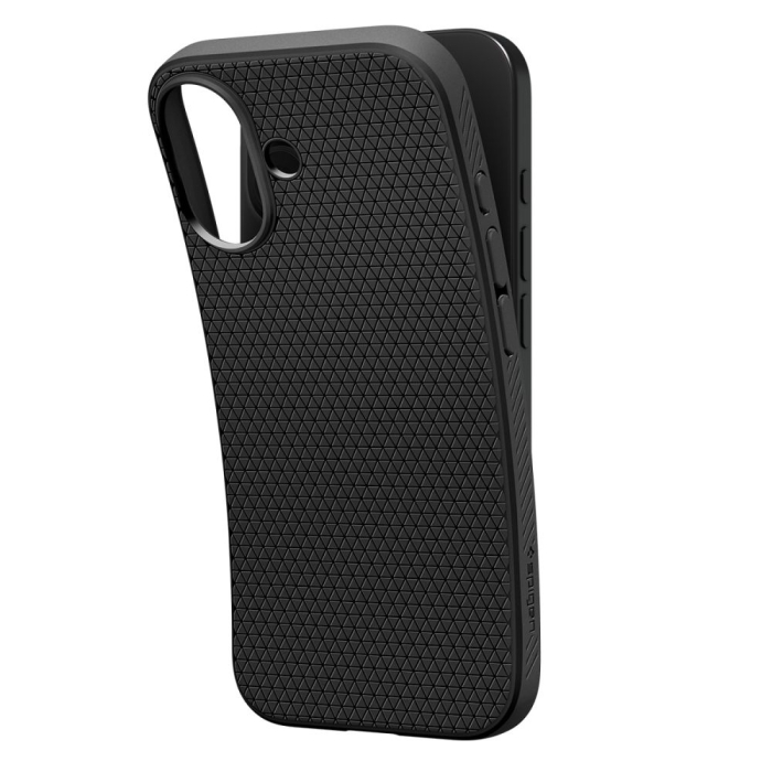 Husa silicon iPhone 17 Spigen - Liquid Air Matte Black [5]