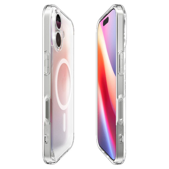 Husa silicon iPhone 17 Spigen - Ultra Hybrid MagSafe - Frost White [6]