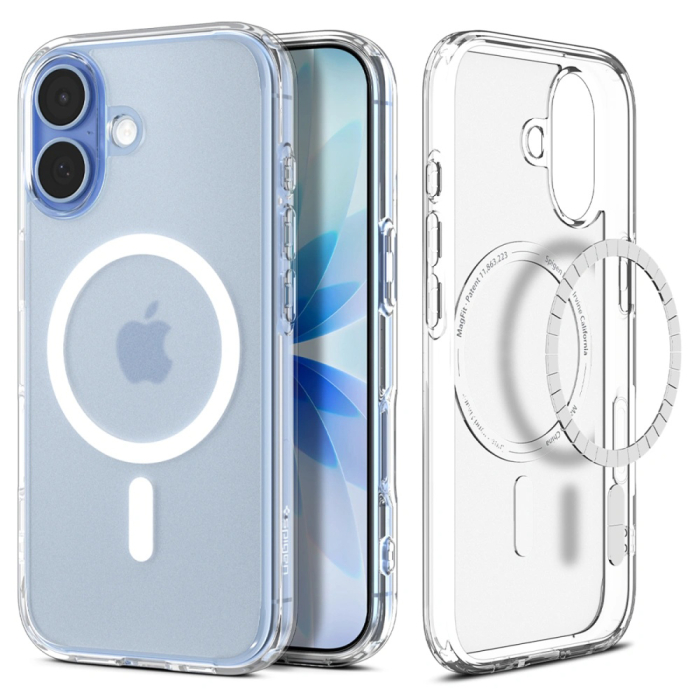 Husa silicon iPhone 17 Spigen - Ultra Hybrid MagSafe - Frost White [7]