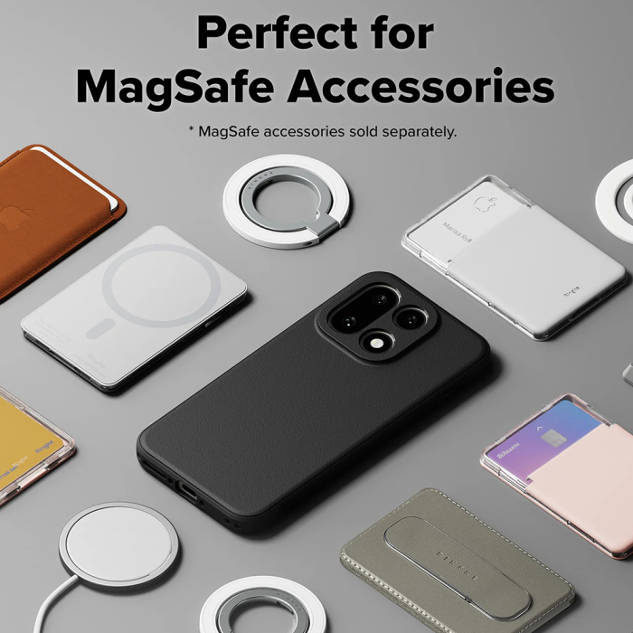 Husa silicon OnePlus 15 Ringke - Onyx MagSafe Black [3]