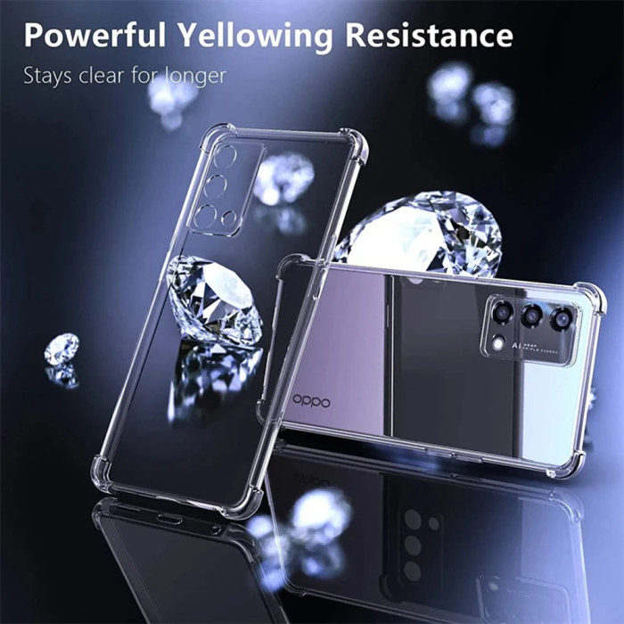 Husa silicon Oppo Reno10 / Reno10 Pro Techsuit - Shockproof Clear Silicone Clear [4]