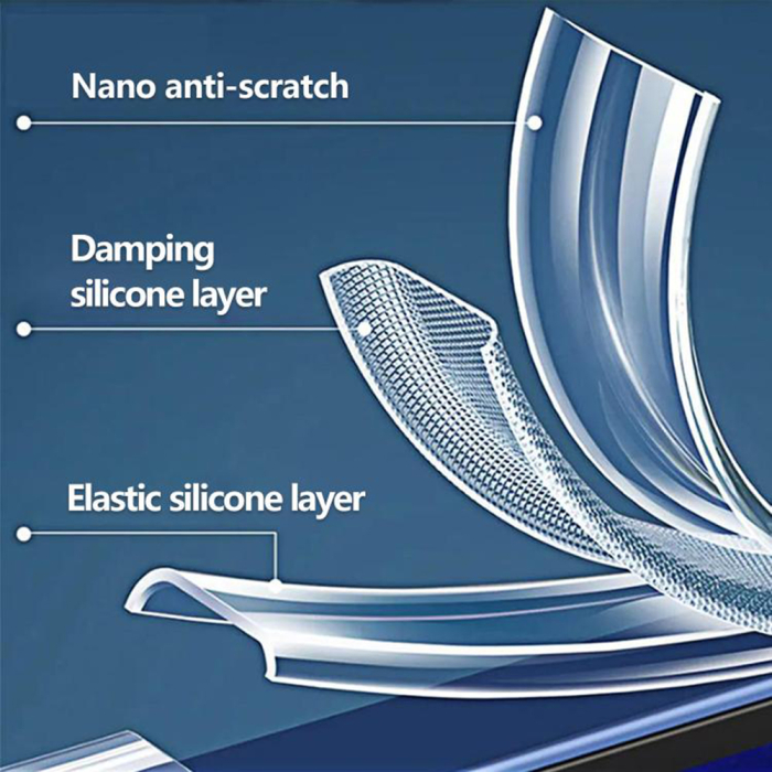 Husa silicon  Oppo Reno14 F / Reno14 FS 5G Techsuit - Shockproof Clear Silicone Clear [3]