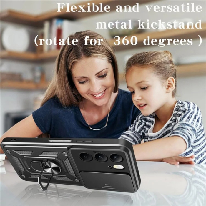 Husa silicon Realme C75 / Realme 14x Techsuit - CamShield Series Black [6]