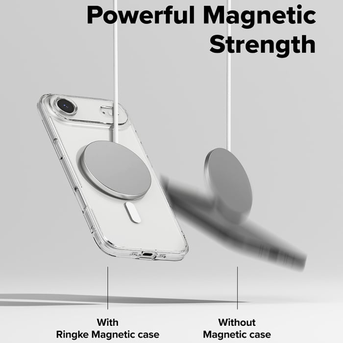 Husa silicon Ringke - Fusion MagSafe - iPhone 17 Air - Clear [4]