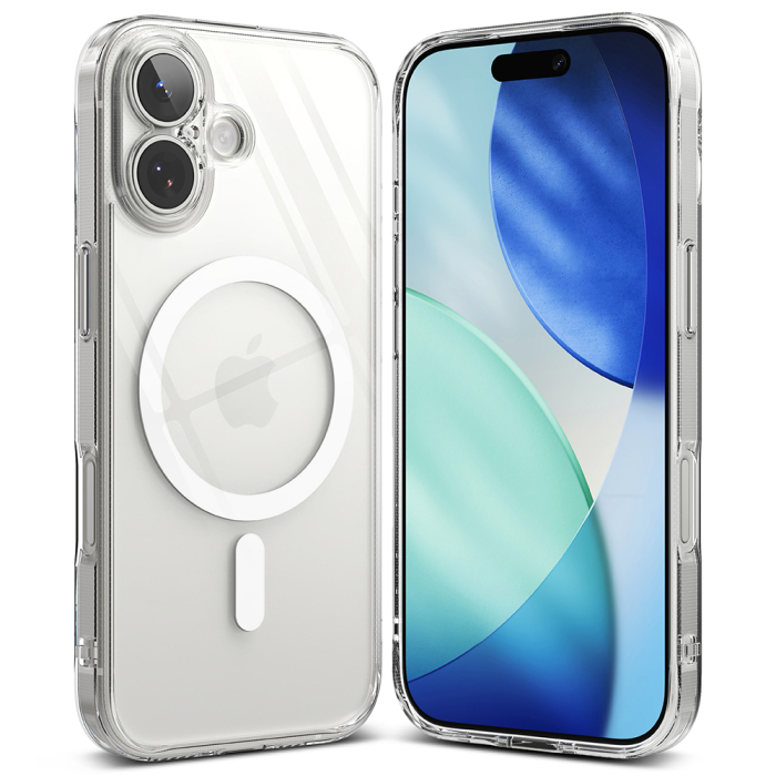 Husa silicon Ringke - Fusion MagSafe - iPhone 17 - Clear [6]