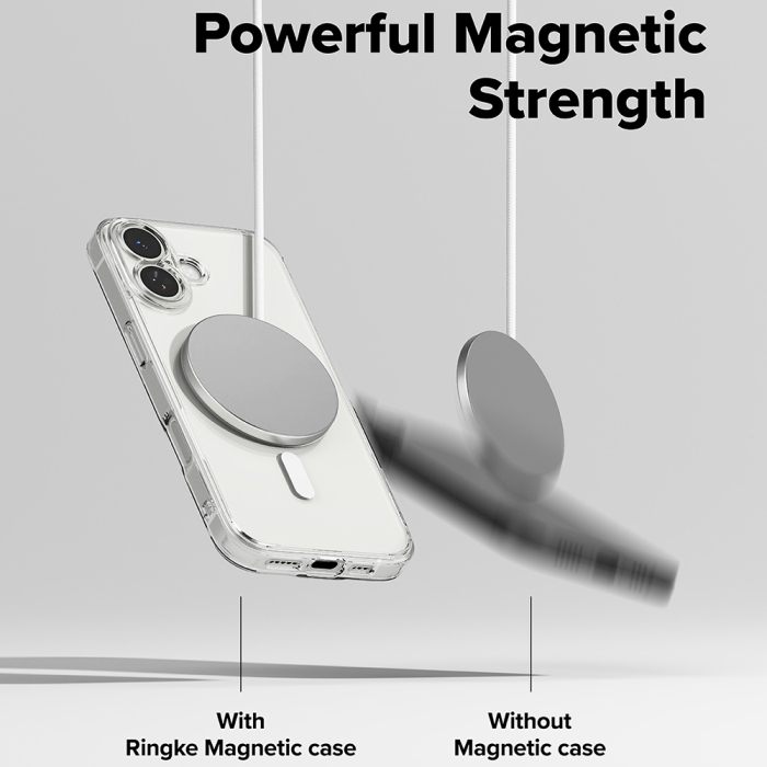 Husa silicon Ringke - Fusion MagSafe - iPhone 17 - Clear [2]