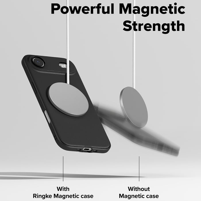 Husa silicon Ringke - Onyx MagSafe - iPhone 17 Air - Black [4]